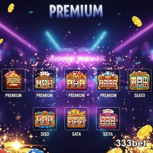 Imagem promocional do site 333bet mostrando jogos de cassino e apostas esportivas.